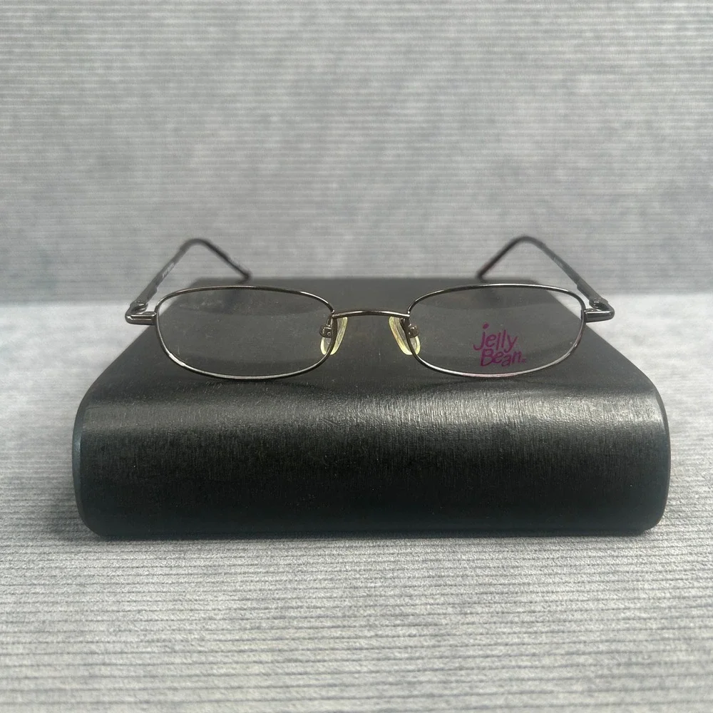 Jelly Bean by I-Deal Optics JB-119 Brown Oval Y2k Eyeglass Frames 45-18-135